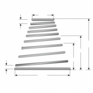 Diagrama de muelle cónico
